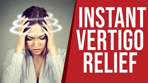 you tube vertigo|how to stop vertigo immediately.